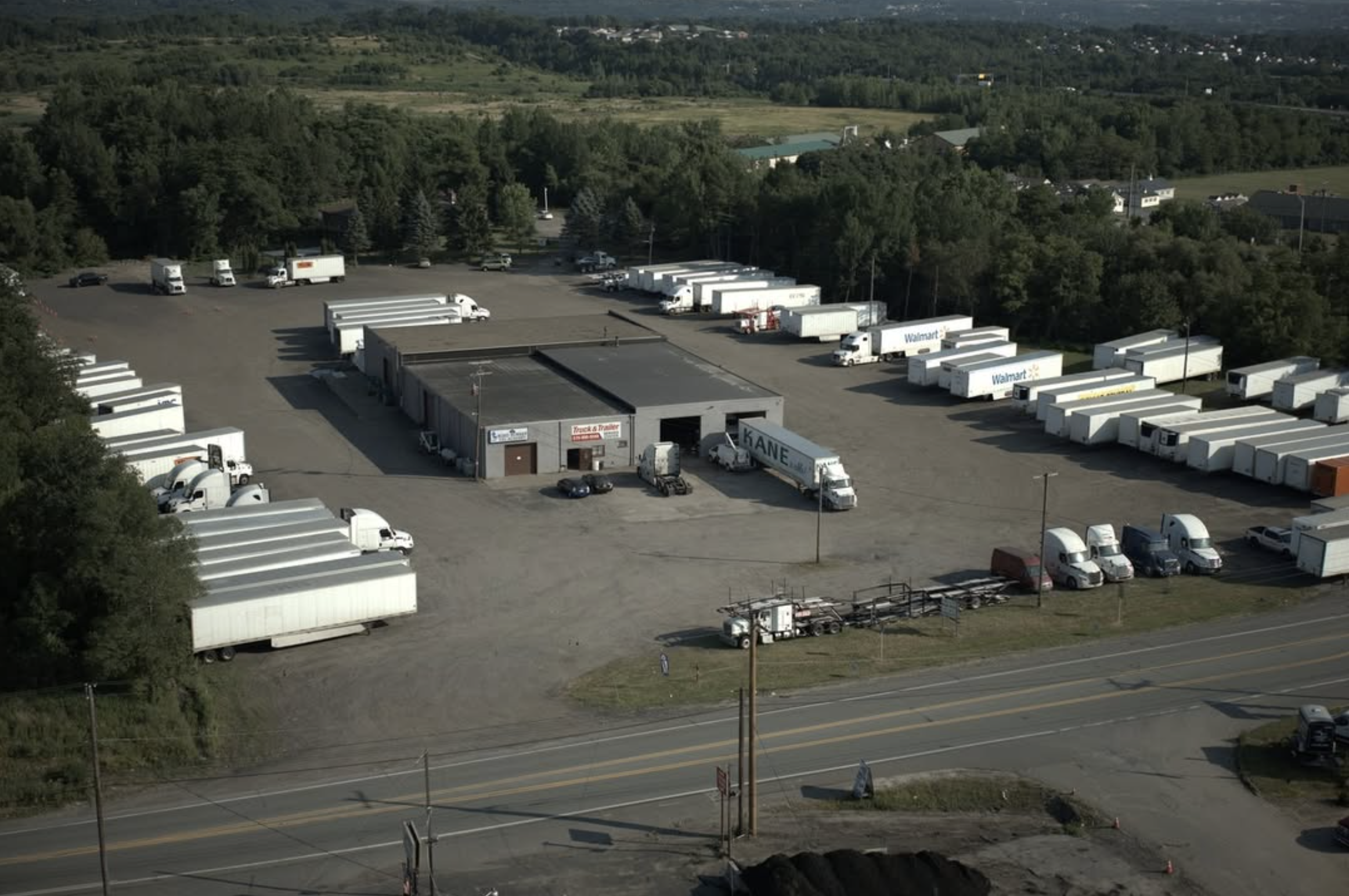 Gallery driver in truck